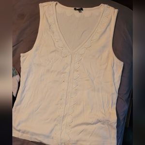 Talbots pullover sleeveless sweater. Crewneck. Size L